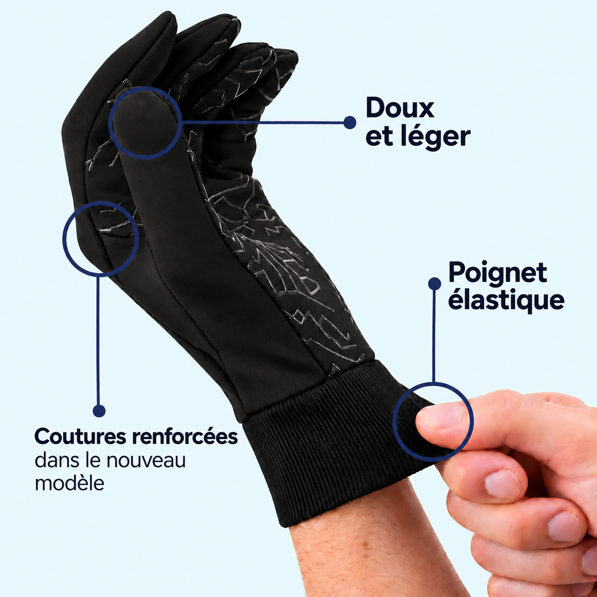 Gants Thermiques de Cyclisme - Vantyx™