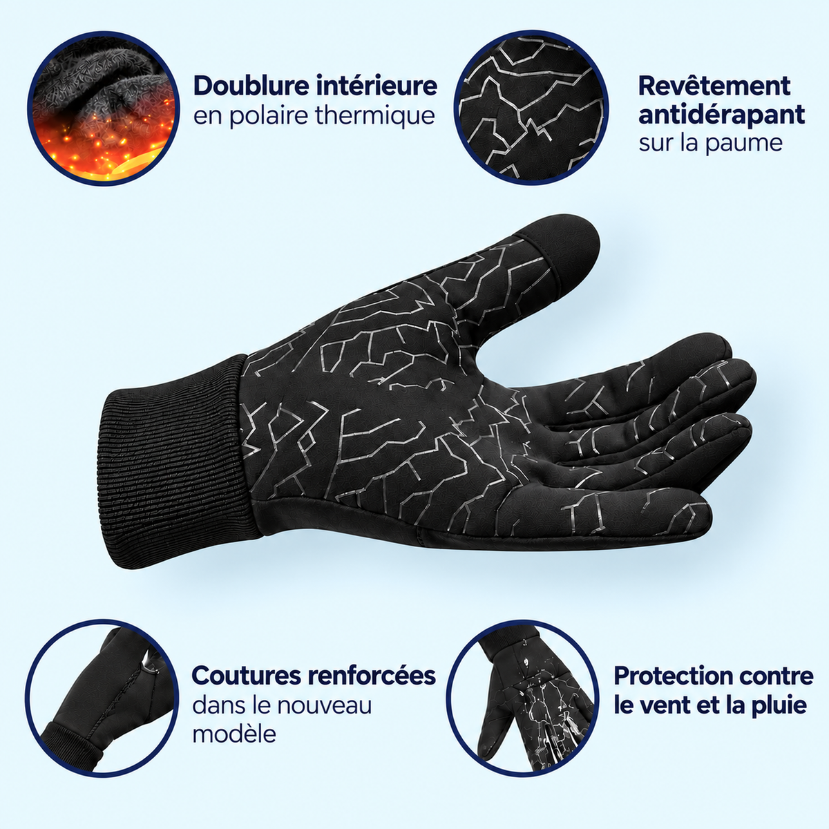 Gants Thermiques de Cyclisme - Vantyx™