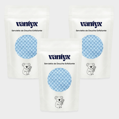 Pack 2 Serviettes + 1 OFFERTE
