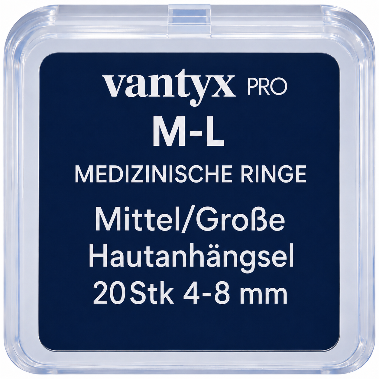 Anti-Hautanhängsel-Bänder x20