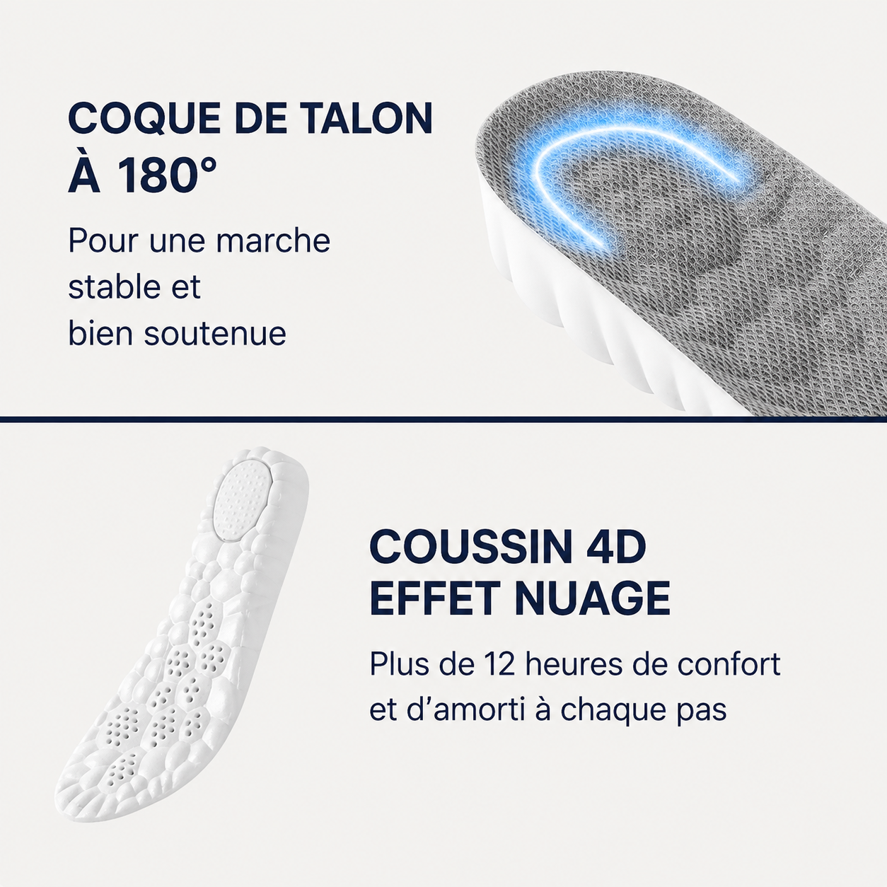 Semelles Rehaussantes Orthopédiques Vantyx