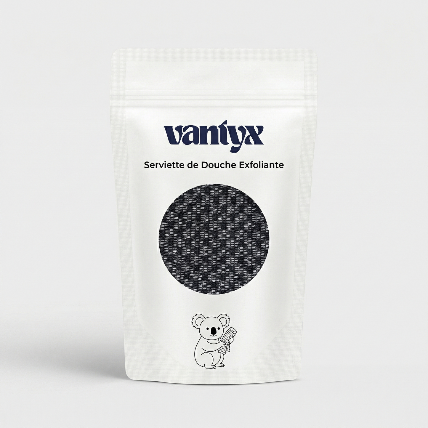 Serviette de Douche Exfoliante Vantyx