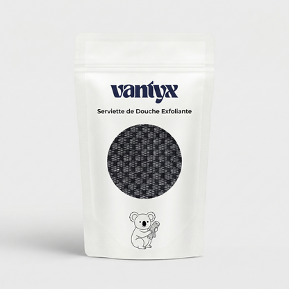 Serviette de Douche Exfoliante Vantyx