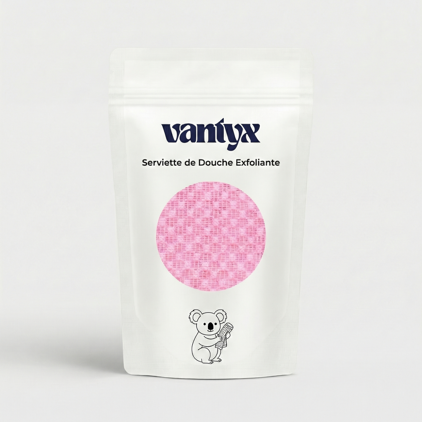 Serviette de Douche Exfoliante Vantyx