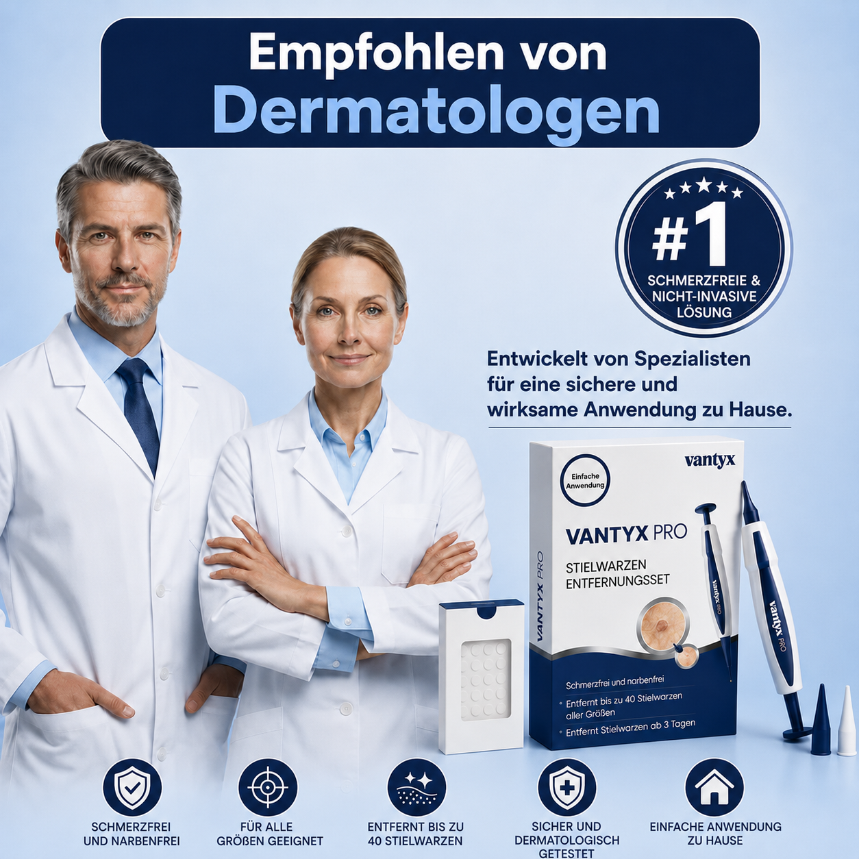 Vantyx Anti-Hautanhängsel-Kit